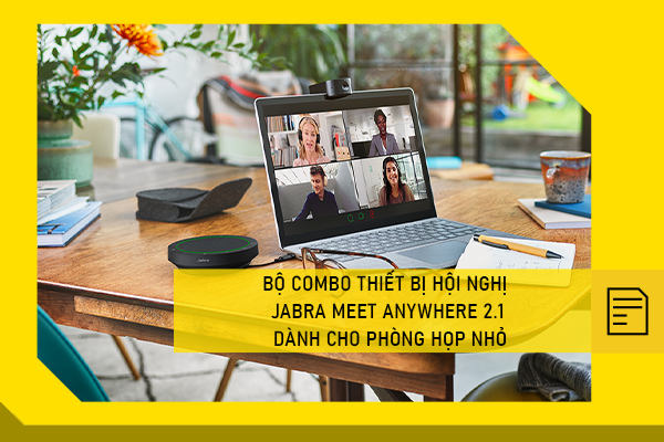 Bộ combo thiết bị hội nghị Jabra Meet Anywhere 2.1 dành cho phòng họp nhỏ