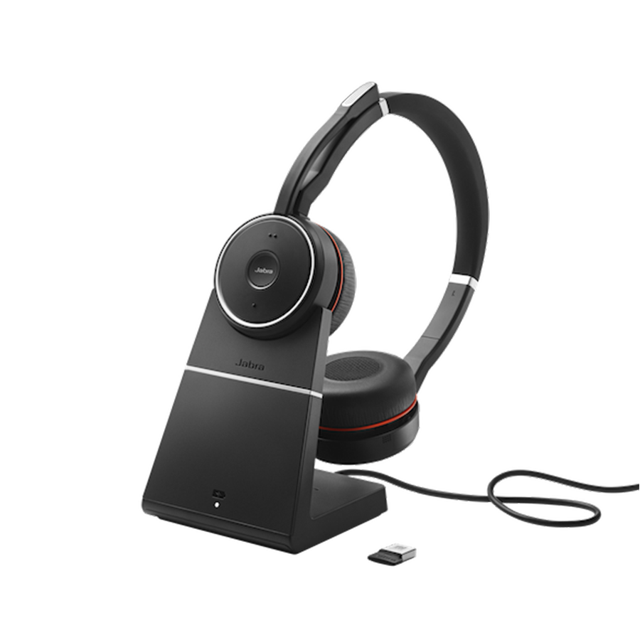 Tai nghe Jabra Evolve 75 SE Link380a MS Stereo Stand