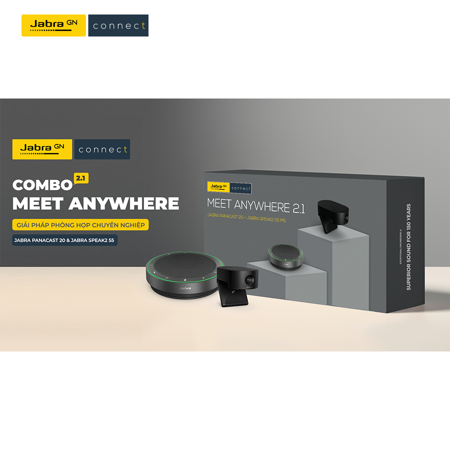 Bộ thiết bị hội nghị Jabra Meet Anywhere 2.1