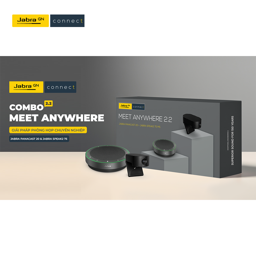 Bộ thiết bị hội nghị Jabra Meet Anywhere 2.2