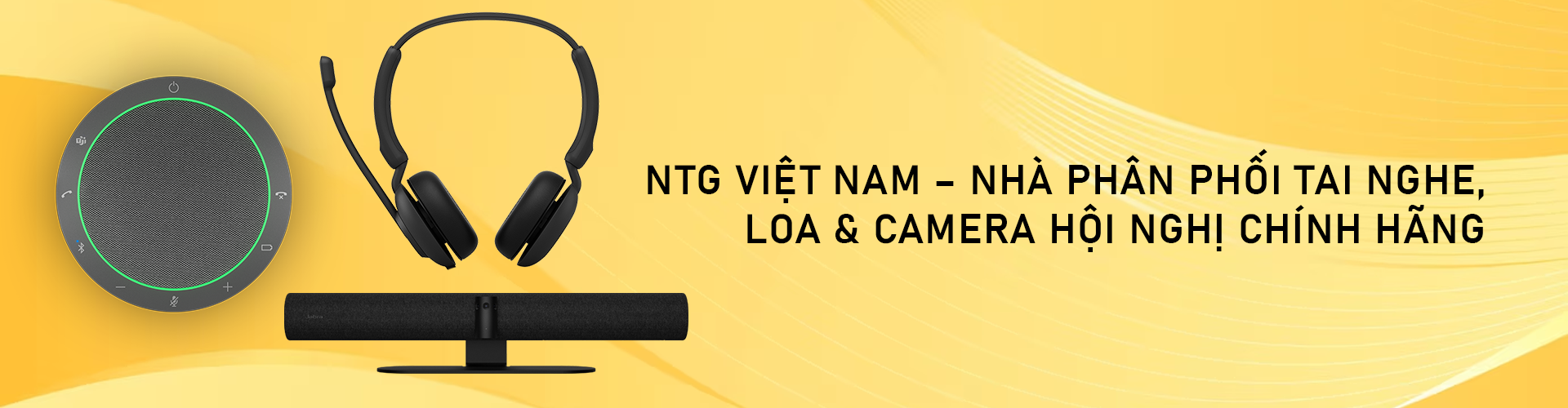 NTG Việt Nam – Nhà phân phối tai nghe, loa & camera hội nghị chính hãng