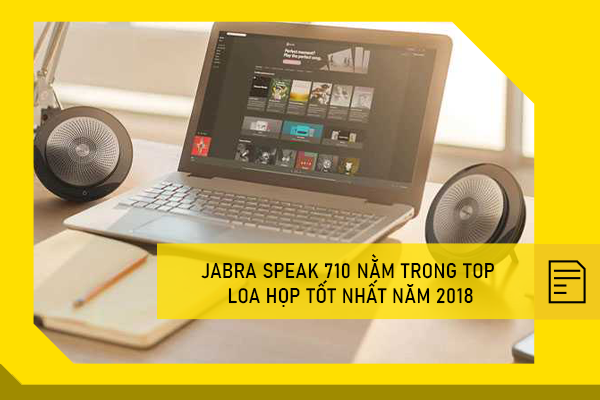 Jabra speak 710 nằm trong top loa họp tốt nhất năm 2018